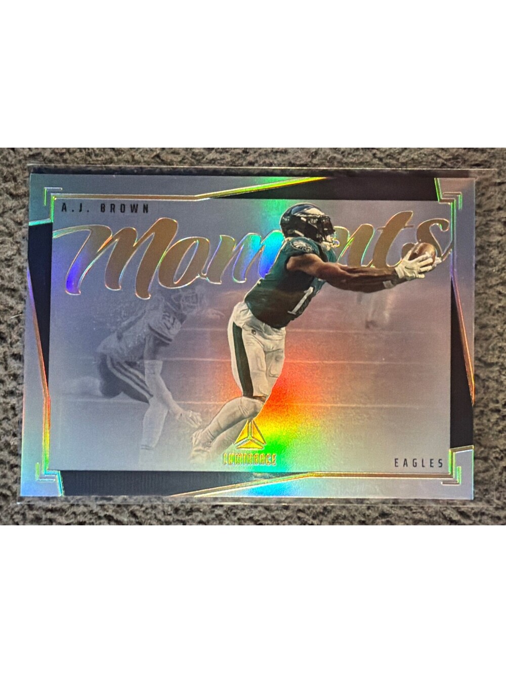AJ Brown 2023 Luminance M-3 Moments SSP Case Hit